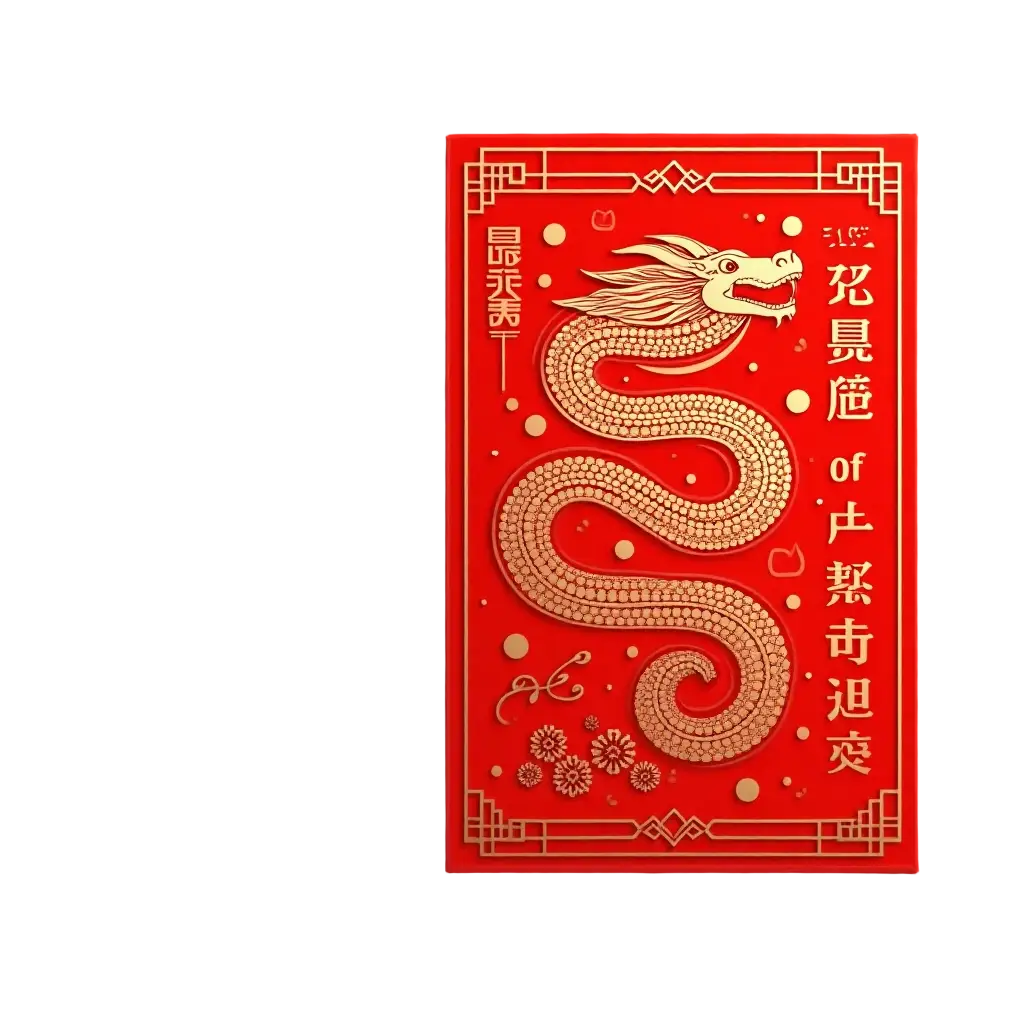 Golden Dragon Red Envelope